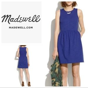 Madewell Fit & Flare Afternoon Blue XS Dress